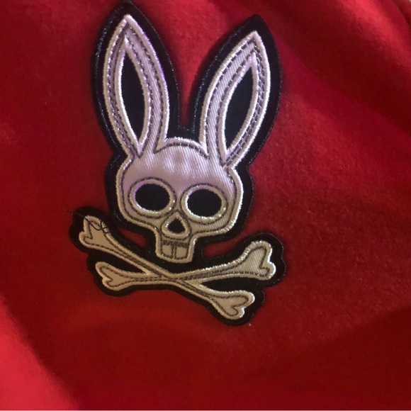 Psycho Bunny Red Hoodie - Picture 4 of 5